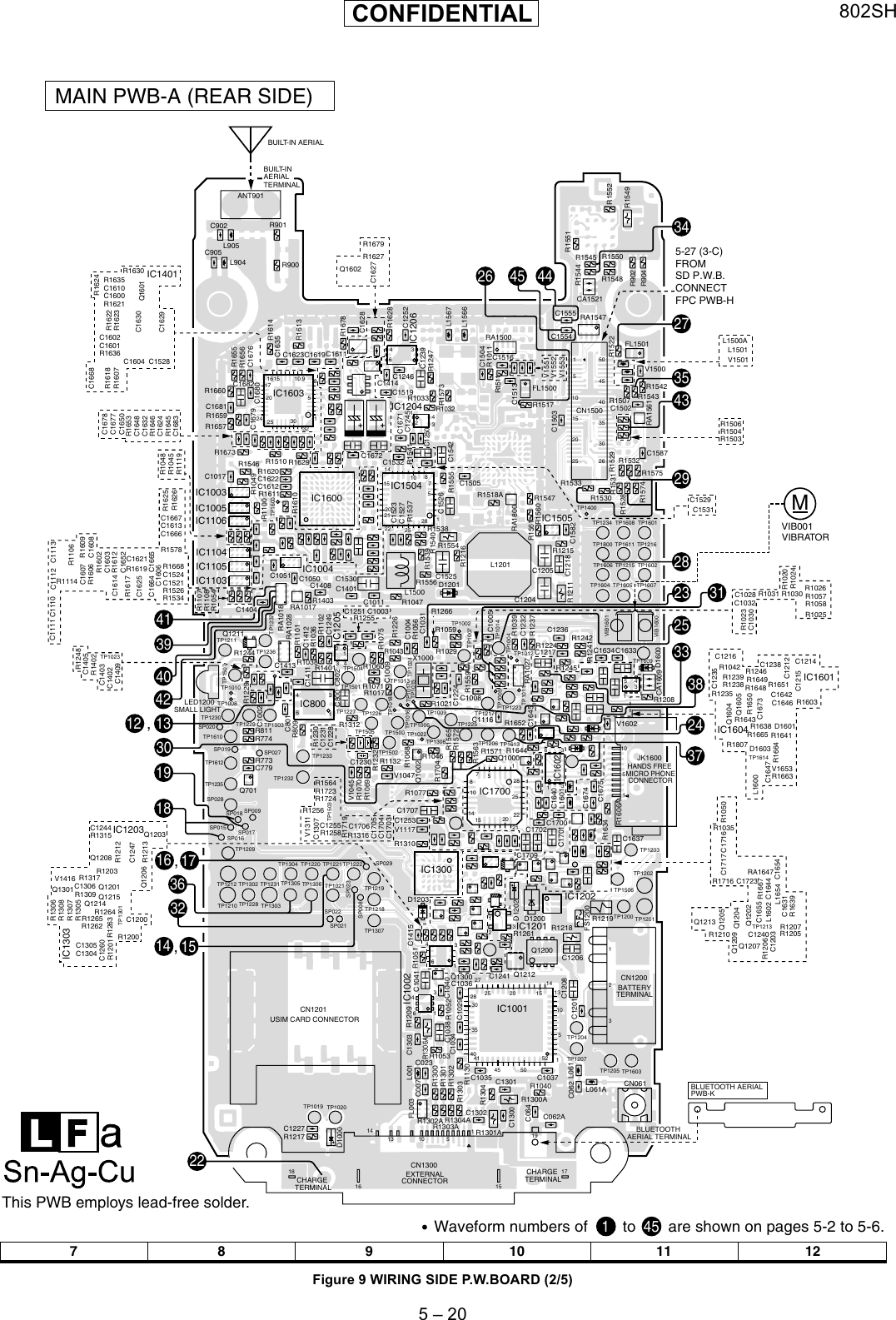 Page 8 of 12 - Sharp 802SH Schematics