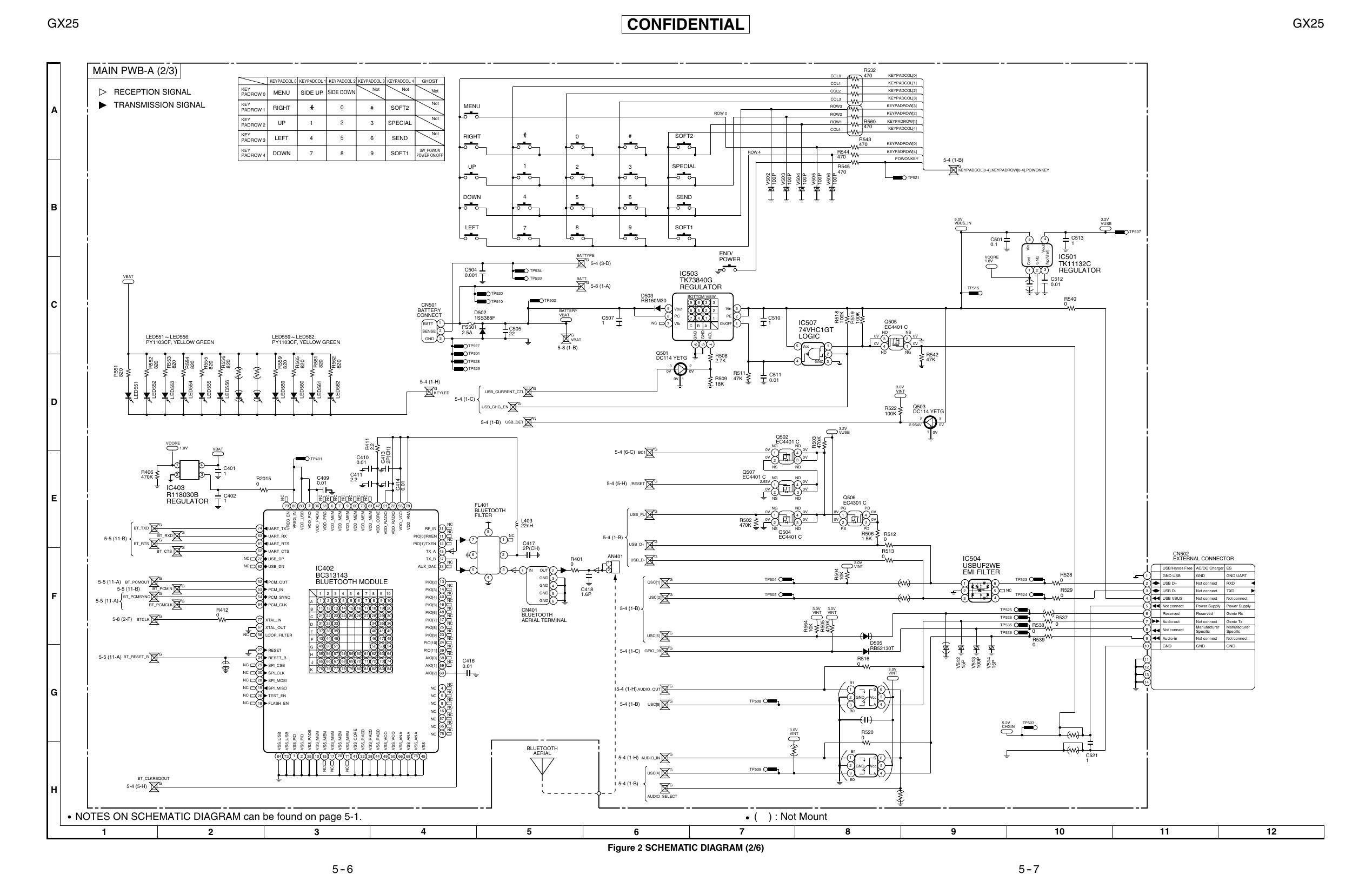 Page 2 of 11 - Sharp GX25 Schematics