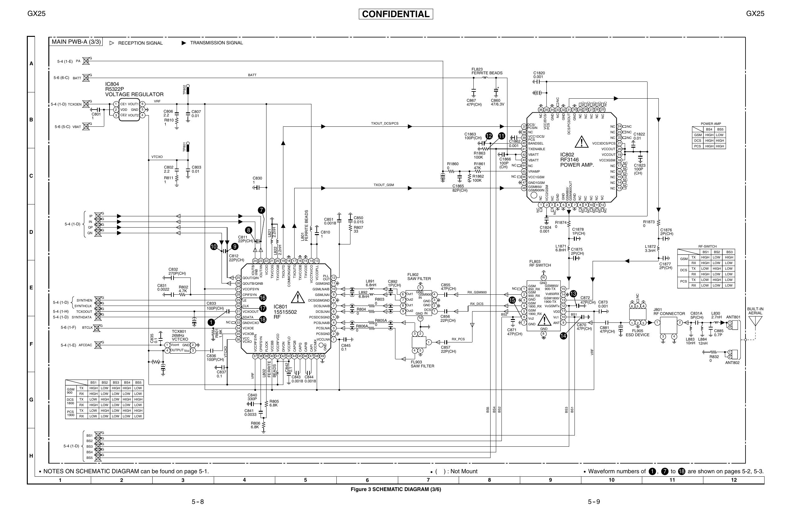 Page 3 of 11 - Sharp GX25 Schematics