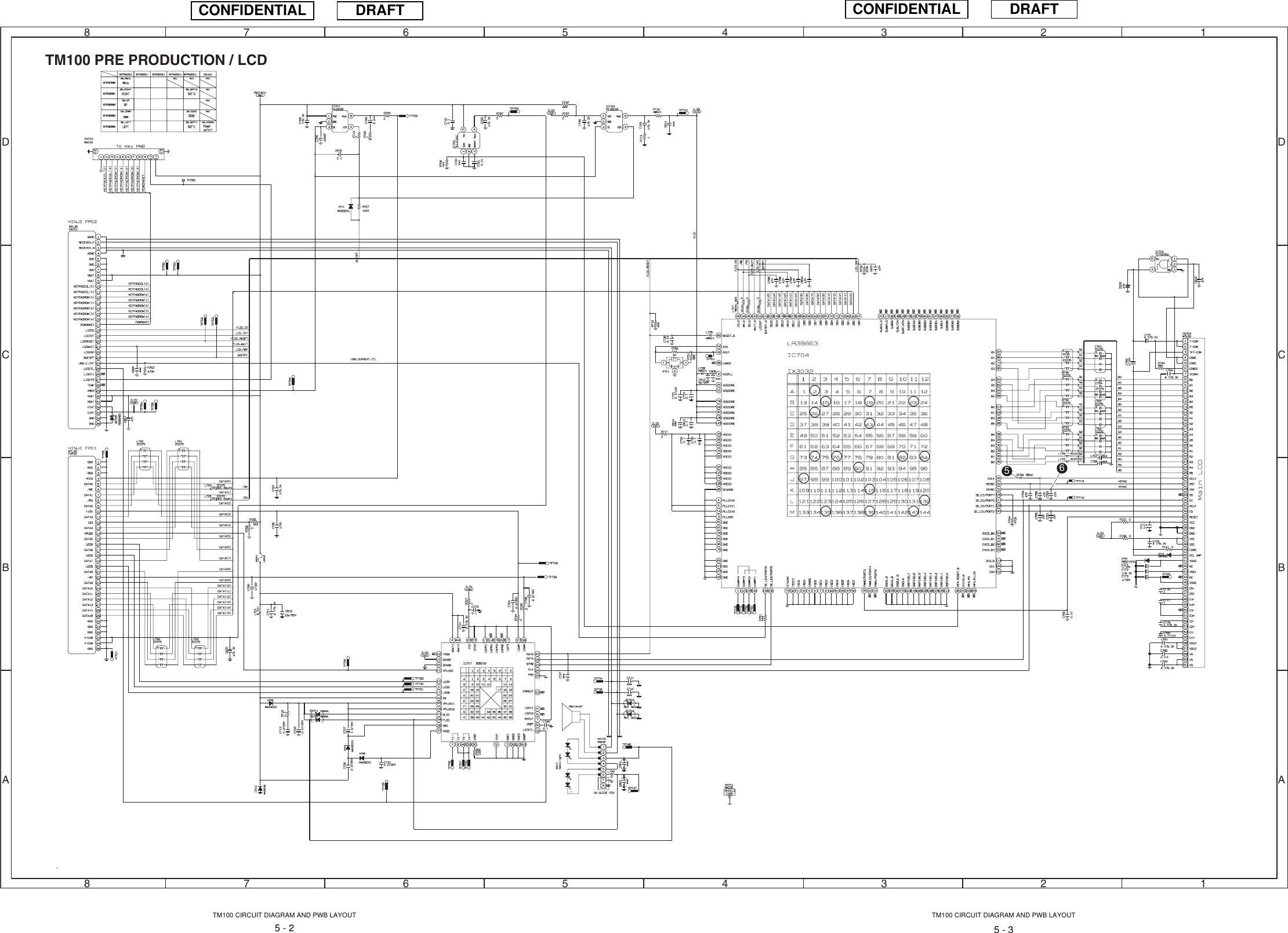 Page 3 of 11 - Sharp TM100 Service Manual Schematics