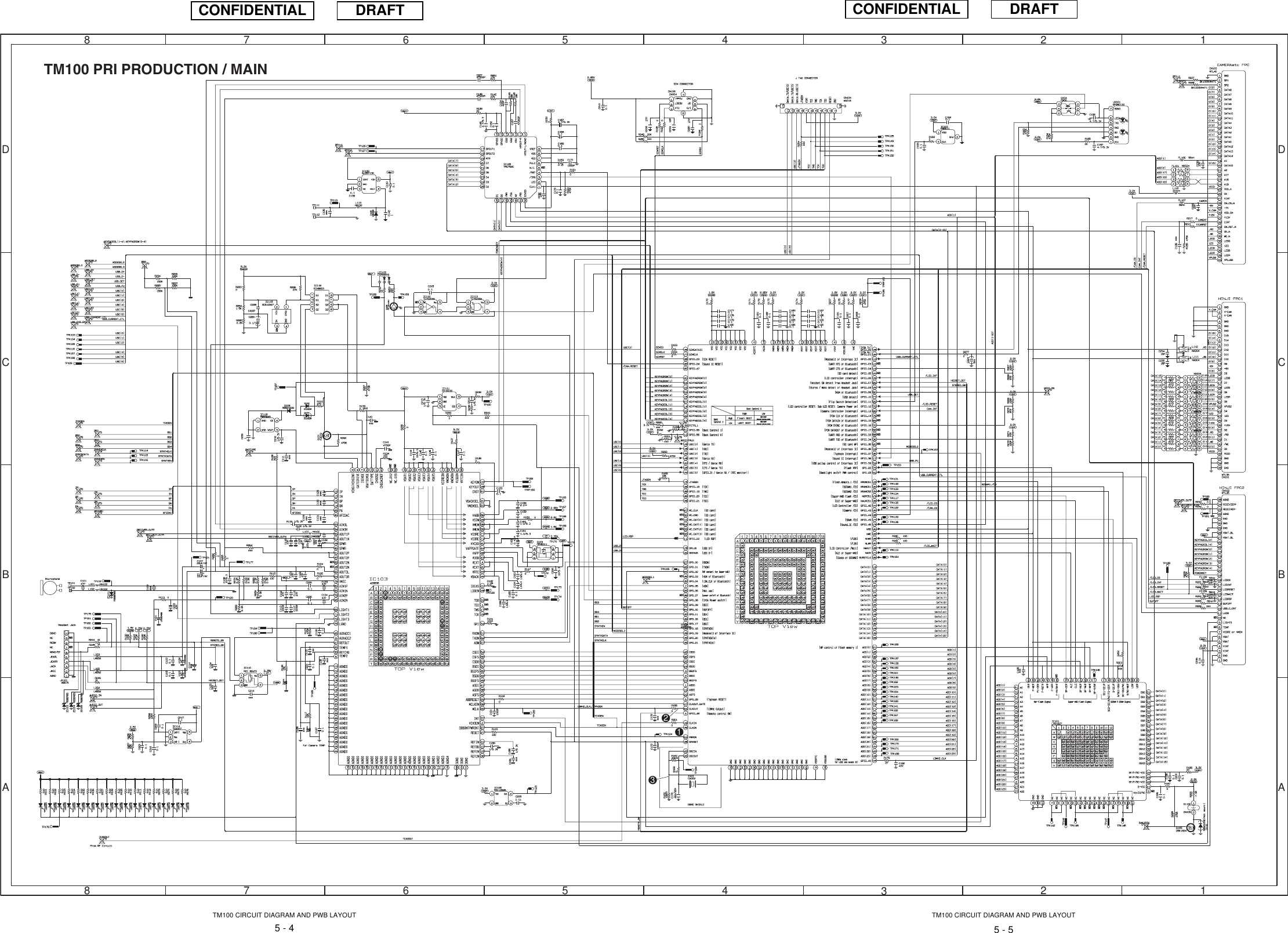 Page 4 of 11 - Sharp TM100 Service Manual Schematics