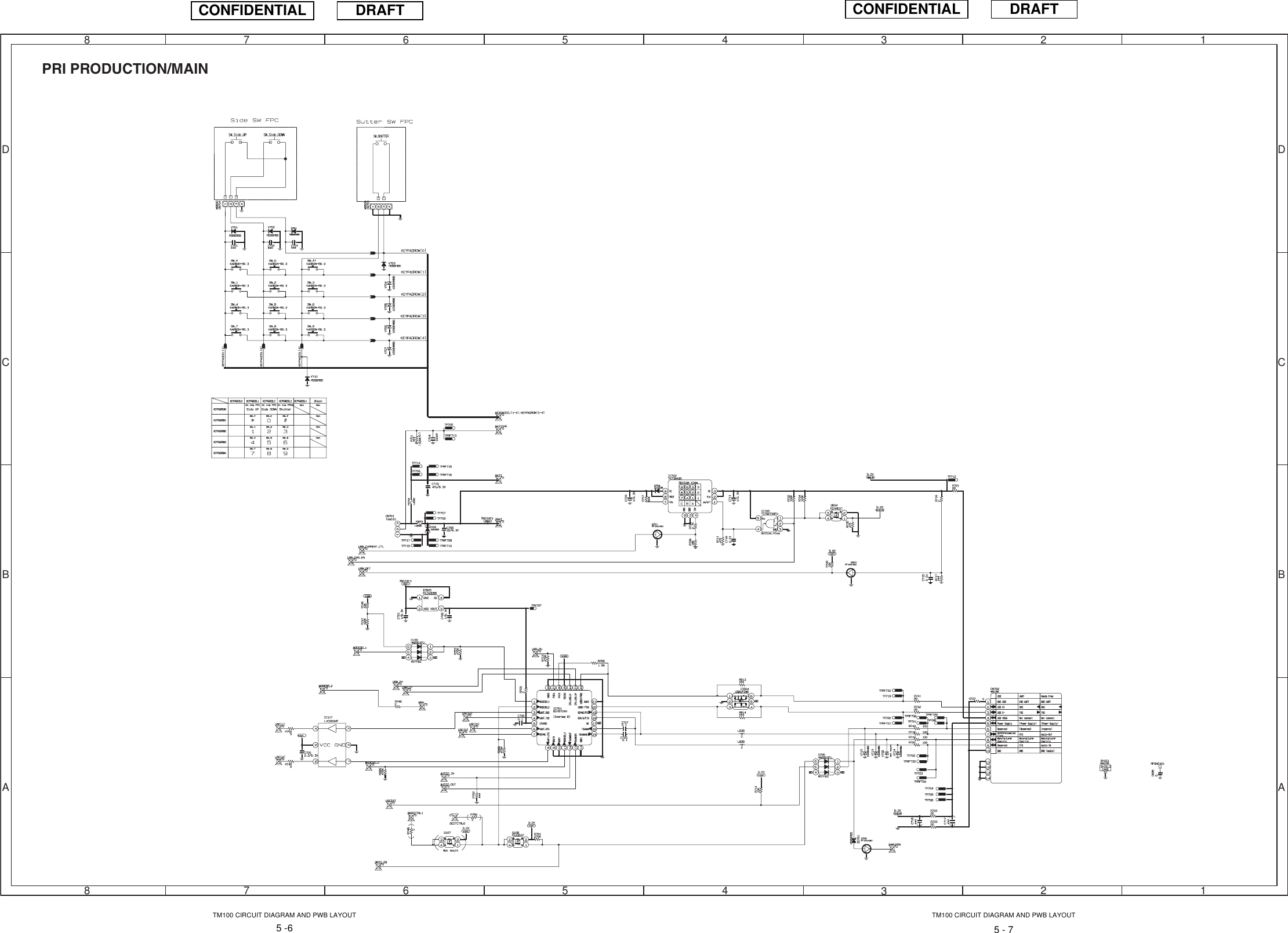 Page 5 of 11 - Sharp TM100 Service Manual Schematics