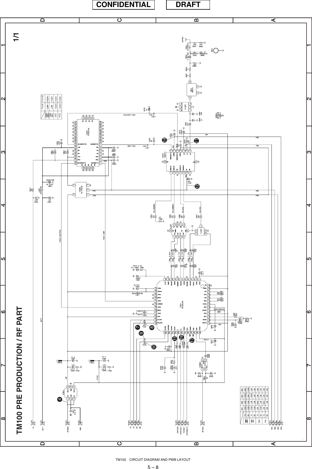 Page 6 of 11 - Sharp TM100 Service Manual Schematics