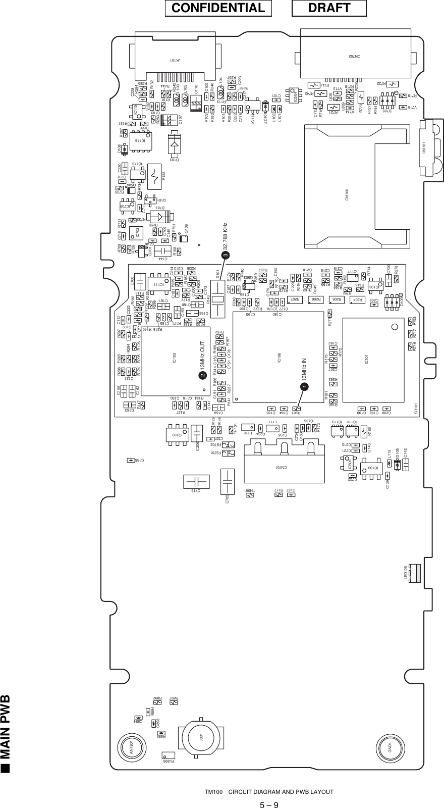 Page 7 of 11 - Sharp TM100 Service Manual Schematics