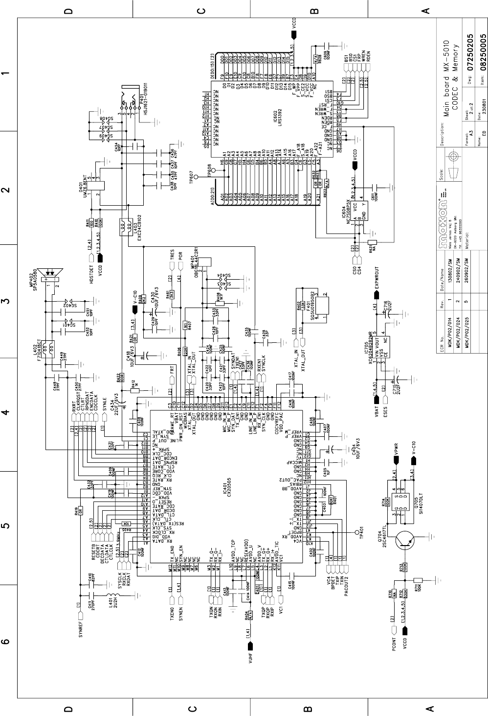 07250201_V1_4 Maxon mx5010 schematics