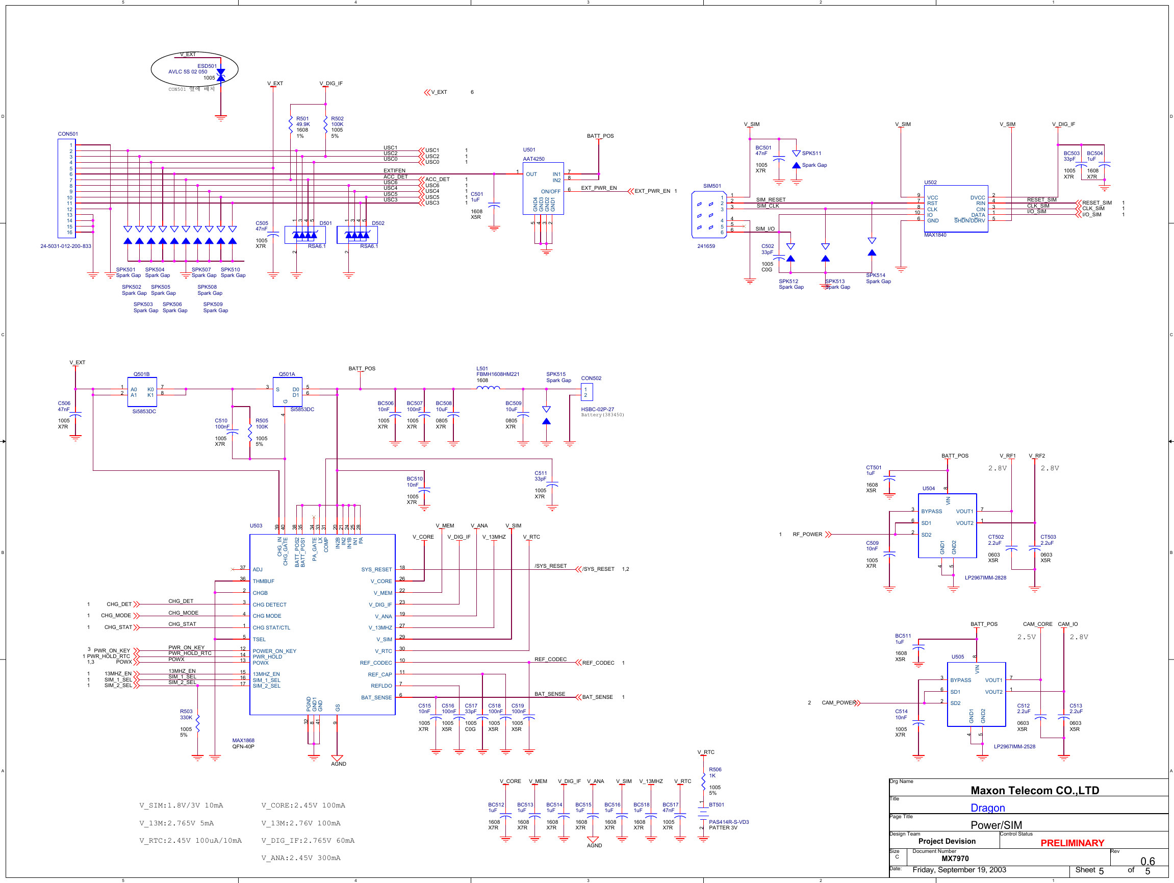 Page 5 of 5 - Mx_7970_ver06_o2_01 Maxon-mx7970-schematics