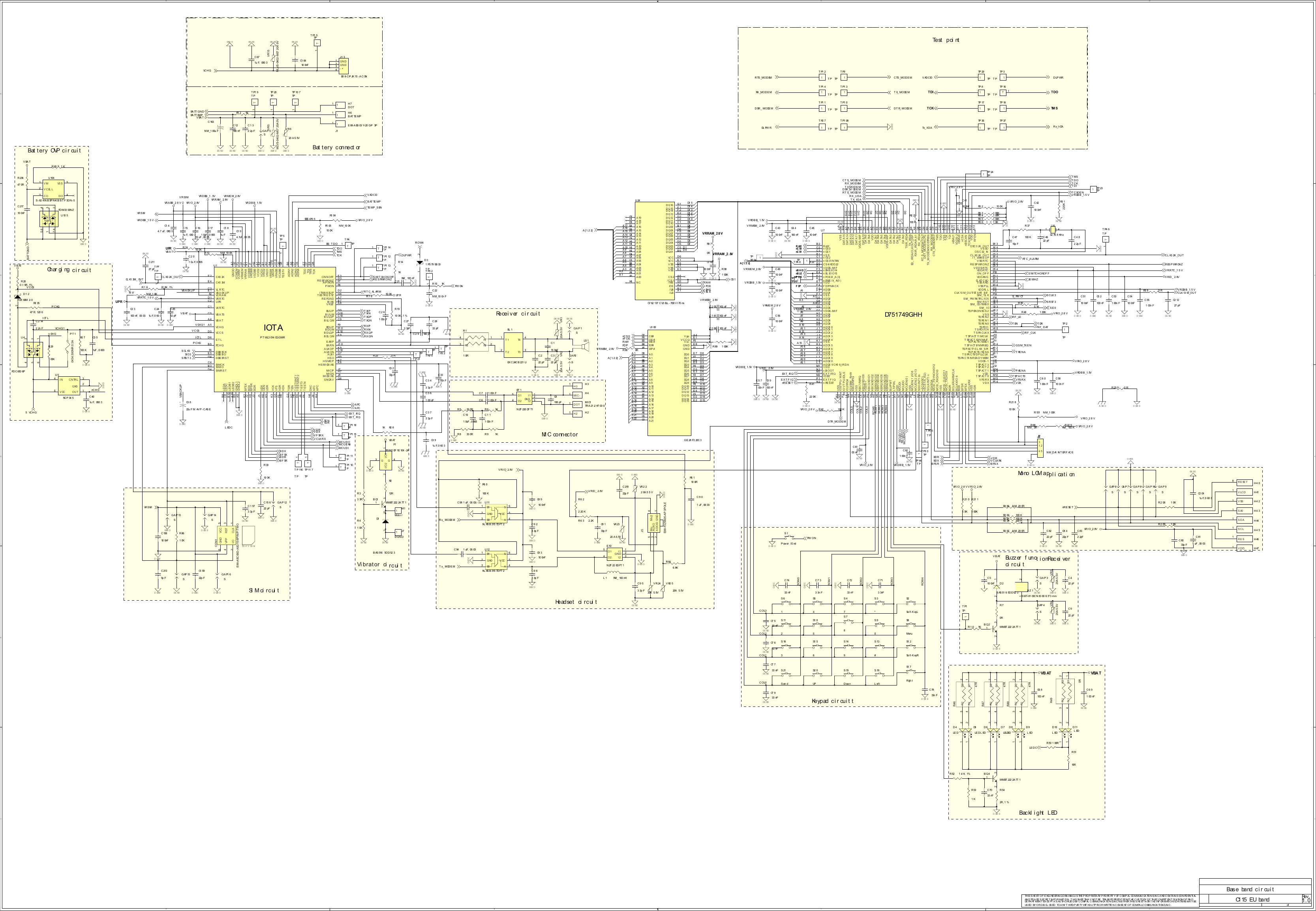 Page 1 of 2 - C115_EU_schematic_circuit.cvx Motorolla-c115-schematics