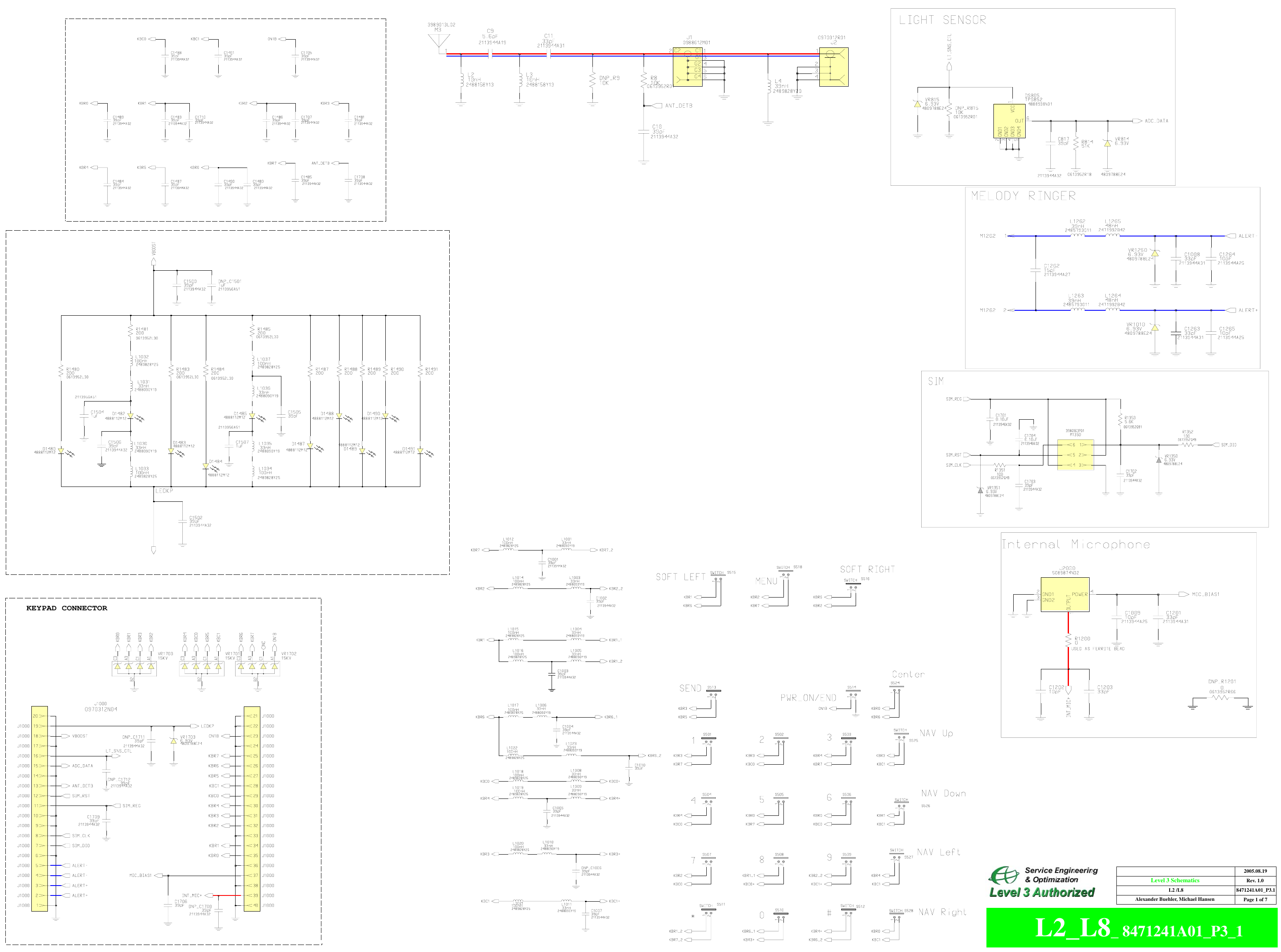 Page 8 of 8 - SCH_L2_L6_A2_C_L3_V8471241A01_P3_1.cvx Motorolla-l2-l8-schematics