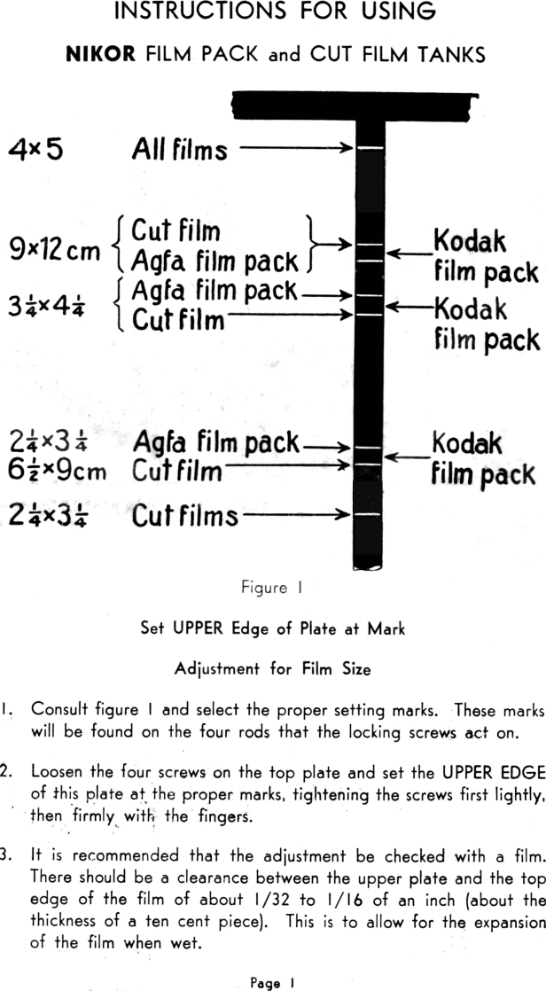 Page 1 of 5 - Nikor Cut Sheet Tank Instructions