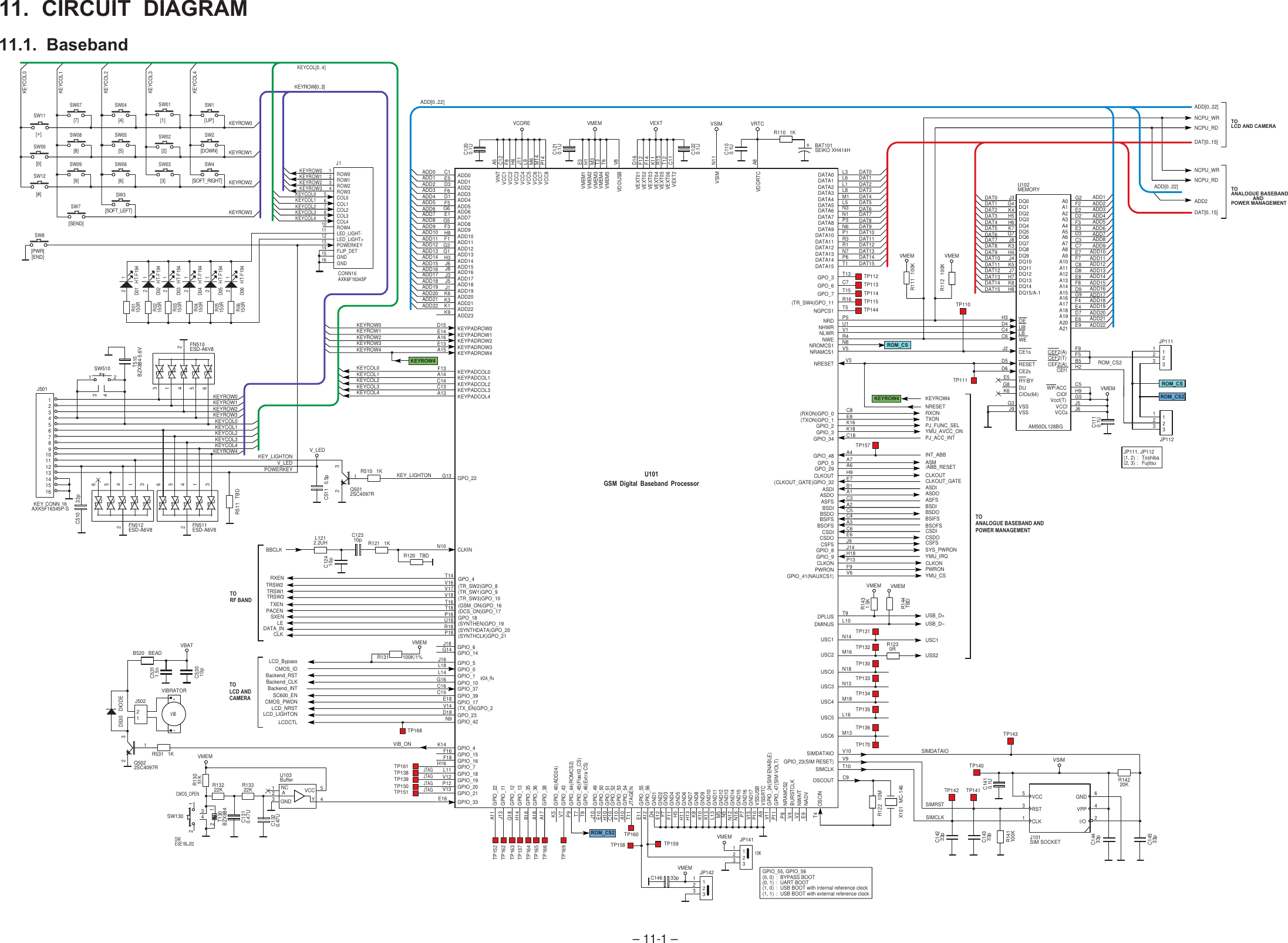 Page 1 of 5 - X300 Digital Cellular Phone Panasonic-x300-schematics