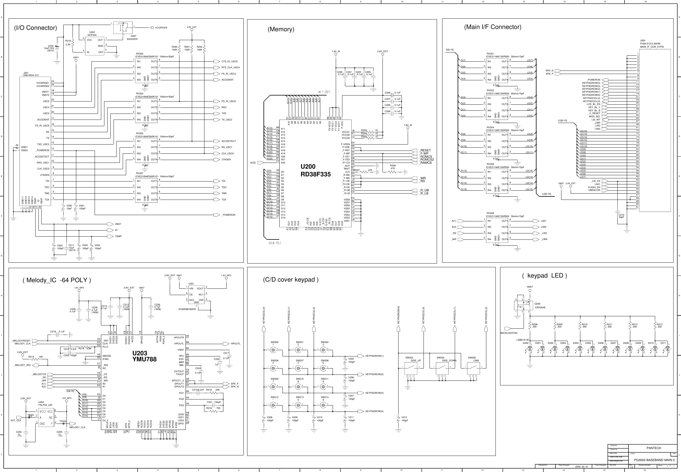 Page 3 of 8 - Pantech-pg3000-schematics