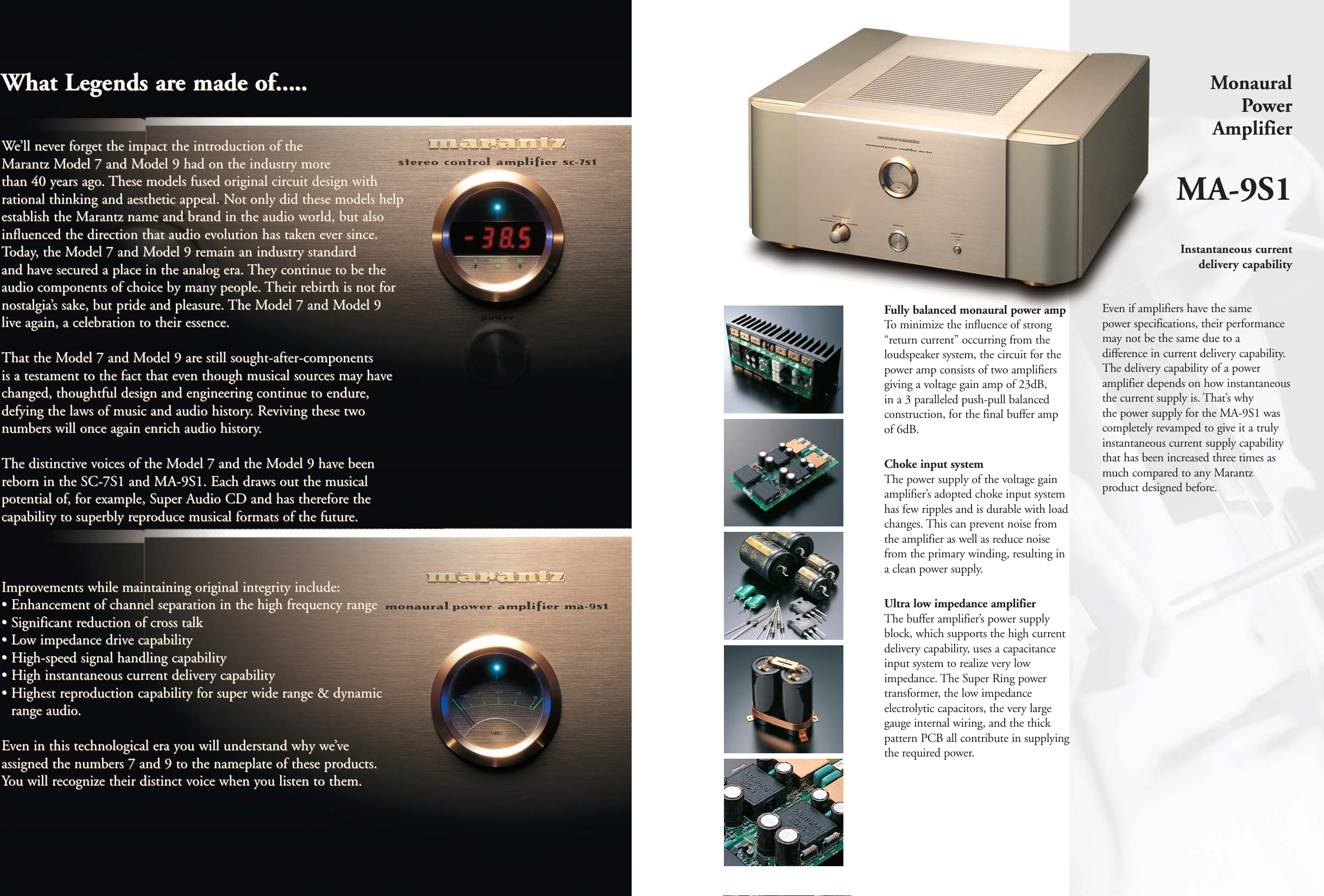 Page 2 of 8 - Marantz Marantz-Reference-Series-Ma-9S1-Users-Manual- 81340.Marantz Reference  Marantz-reference-series-ma-9s1-users-manual