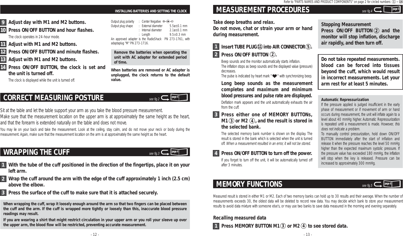 Page 7 of 9 - Mark-Of-Fitness Mark-Of-Fitness-Mf-46-Users-Manual- Mark-of-fitness-mf-46-users-manual