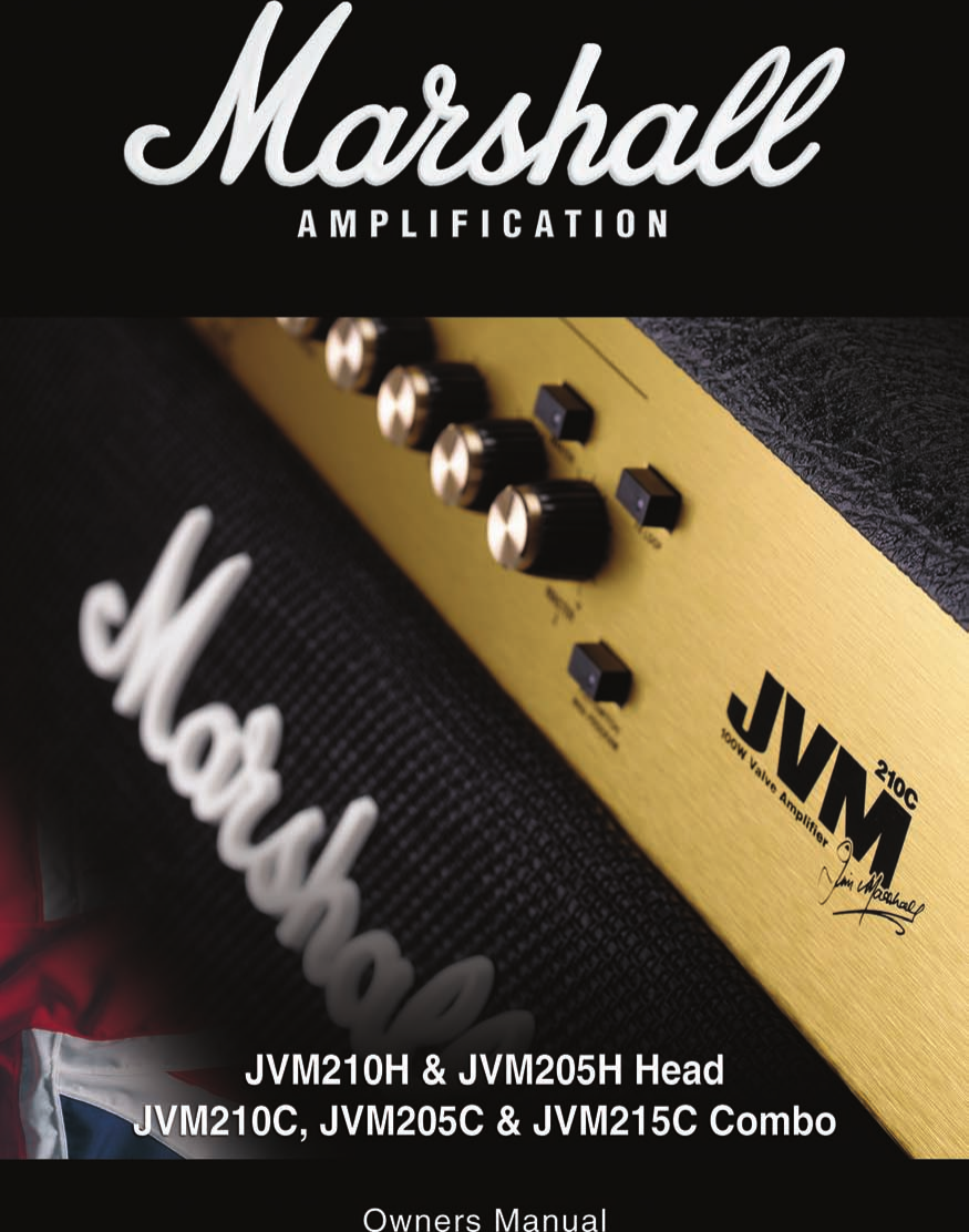 Page 1 of 9 - Marshall-Amplification Marshall-Amplification-Jvm-2-Users-Manual- Marshall-amplification-jvm-2-users-manual