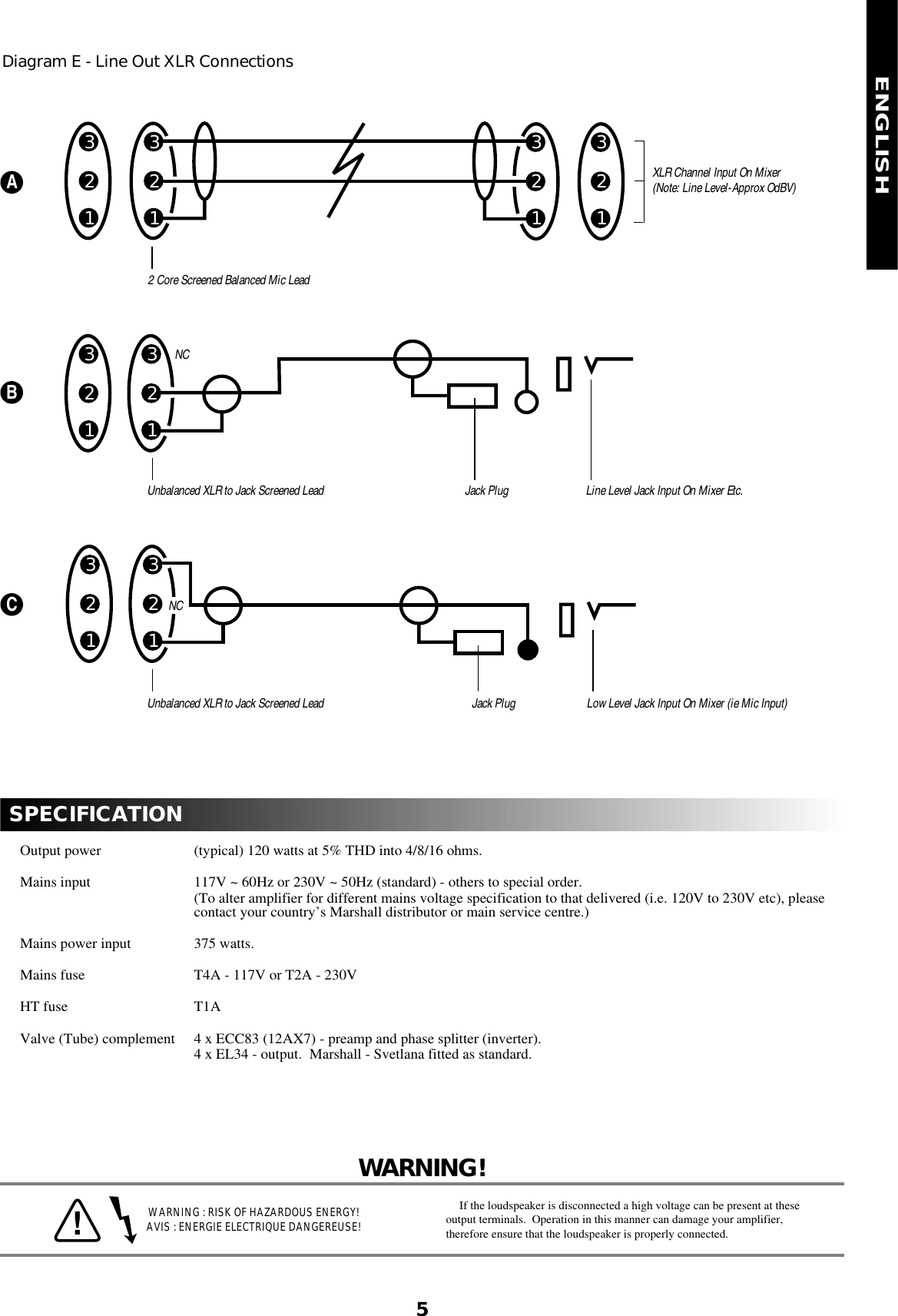 Page 6 of 10 - Marshall-Electronic Marshall-Electronic-Tsl100-Users-Manual- TSL100/122 Hbk  Marshall-electronic-tsl100-users-manual
