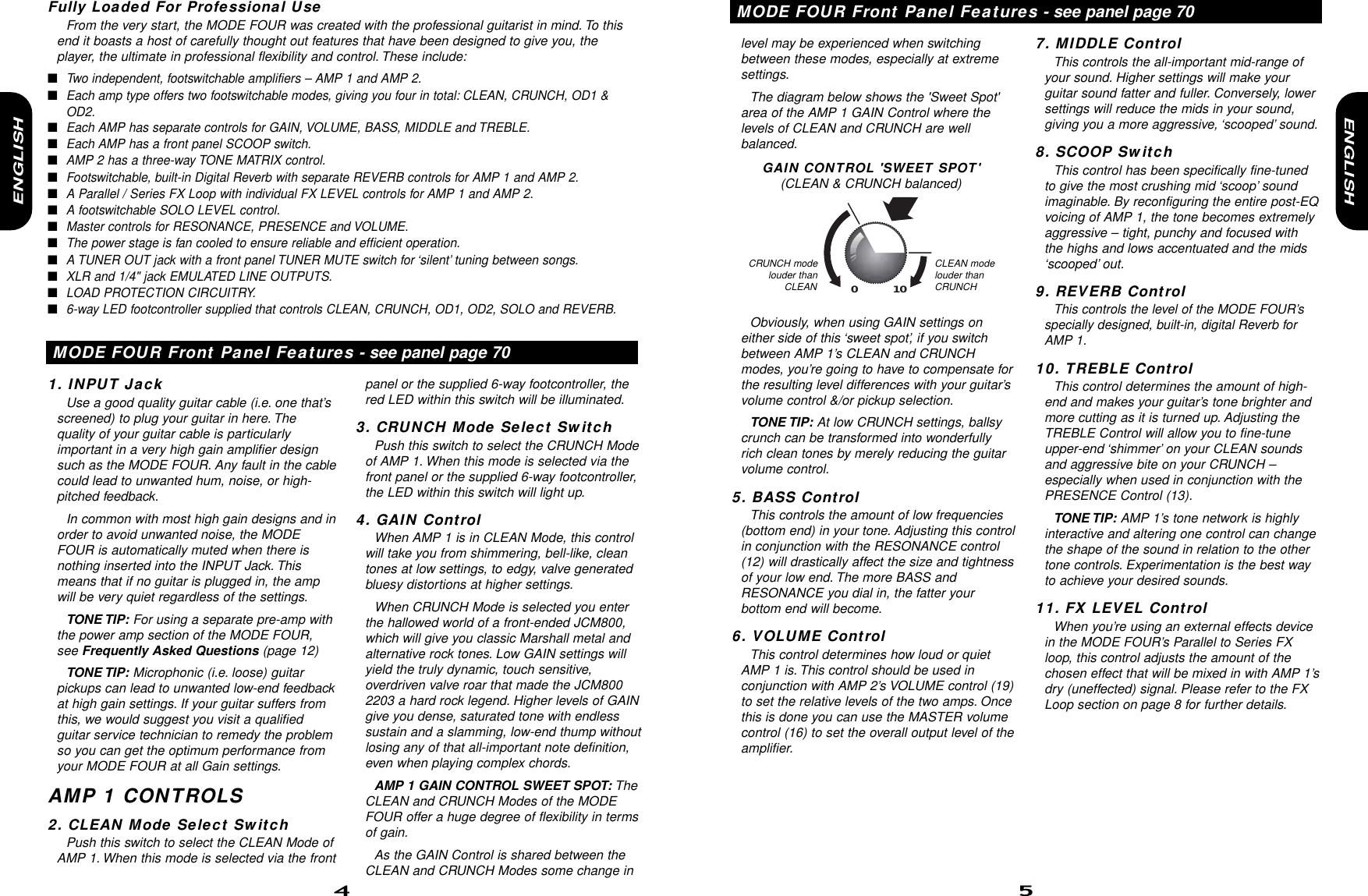 Page 4 of 11 - Marshall Marshall-Mf350-Users-Manual- MF Hbk (panels At Back)  Marshall-mf350-users-manual