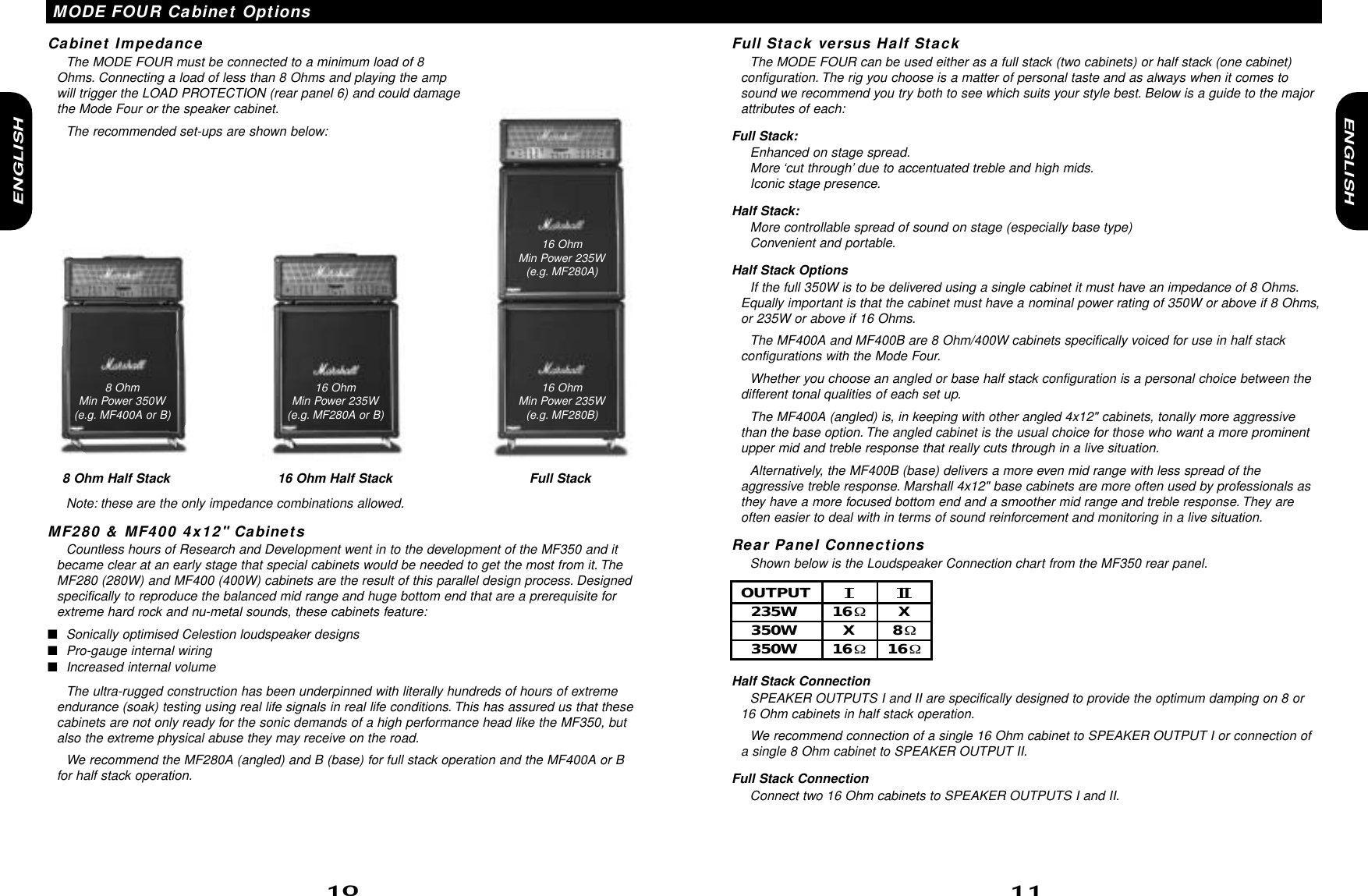 Page 7 of 11 - Marshall Marshall-Mf350-Users-Manual- MF Hbk (panels At Back)  Marshall-mf350-users-manual