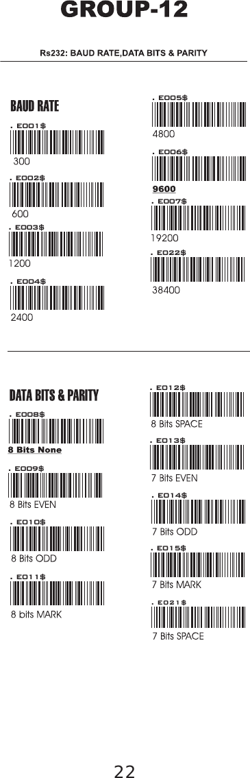 22                 