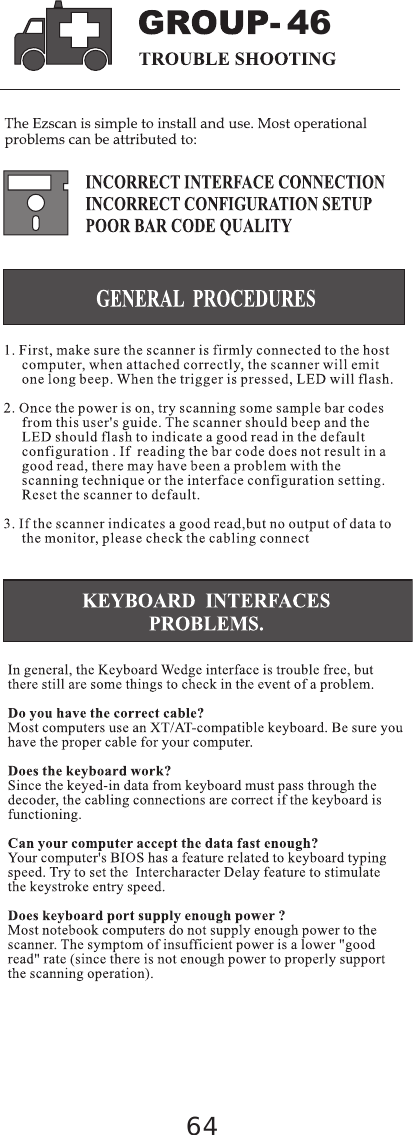 Page 30 of Marson Technology Co MT7937 Wireless CCD Barcode Scanner User Manual Part 2