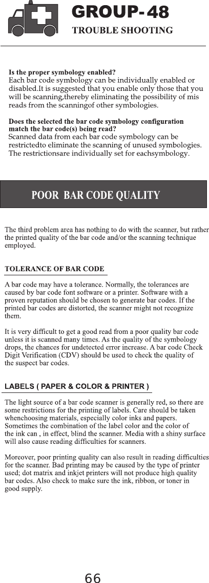 Page 32 of Marson Technology Co MT7937 Wireless CCD Barcode Scanner User Manual Part 2