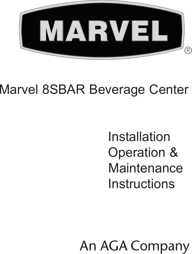 Page 1 of 12 - Marvel-Industries Marvel-Industries-8Sbar-Users-Manual- 41008977B.qxp  Marvel-industries-8sbar-users-manual