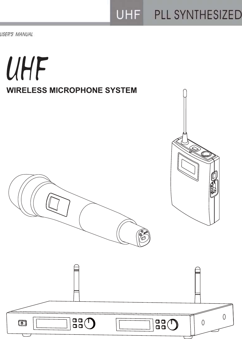 WIRELESS MICROPHONE SYSTEM        