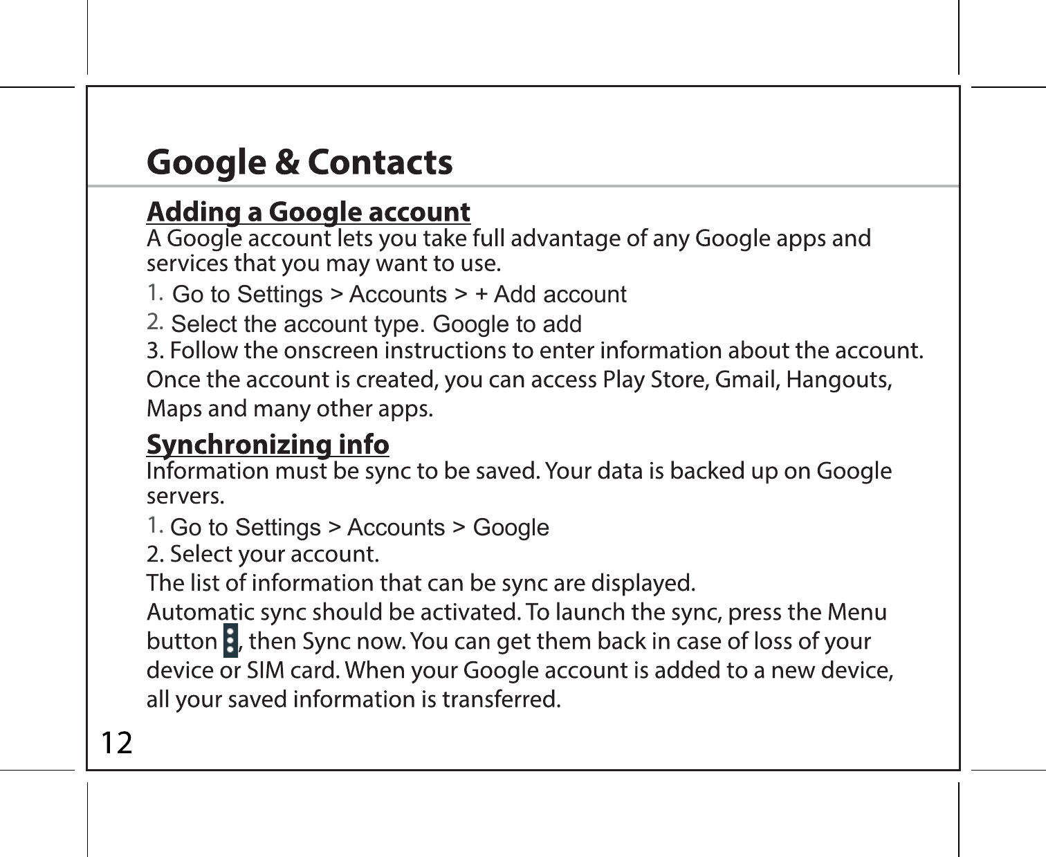 Page 11 of Mason America C210 Smartphone User Manual QSG