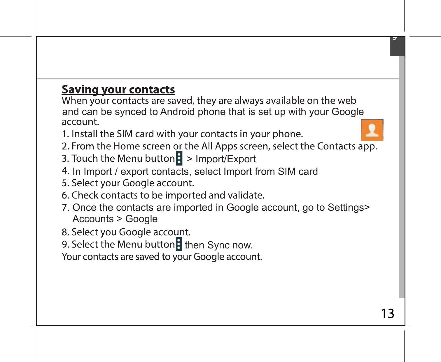 Page 12 of Mason America C210 Smartphone User Manual QSG