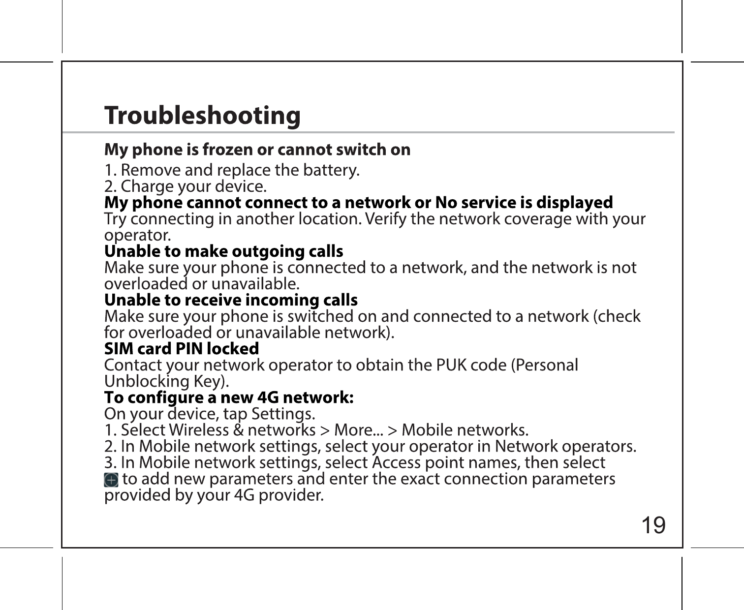 Page 18 of Mason America C210 Smartphone User Manual QSG