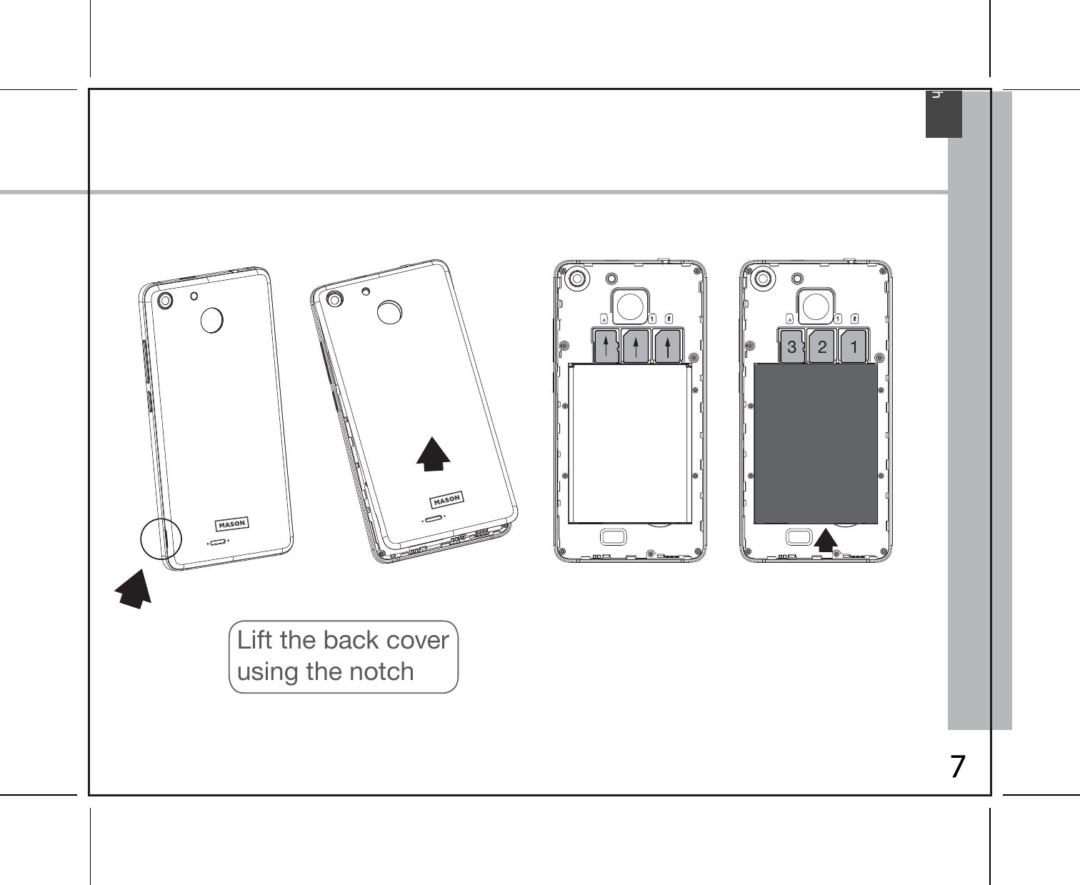 Page 7 of Mason America C210 Smartphone User Manual QSG