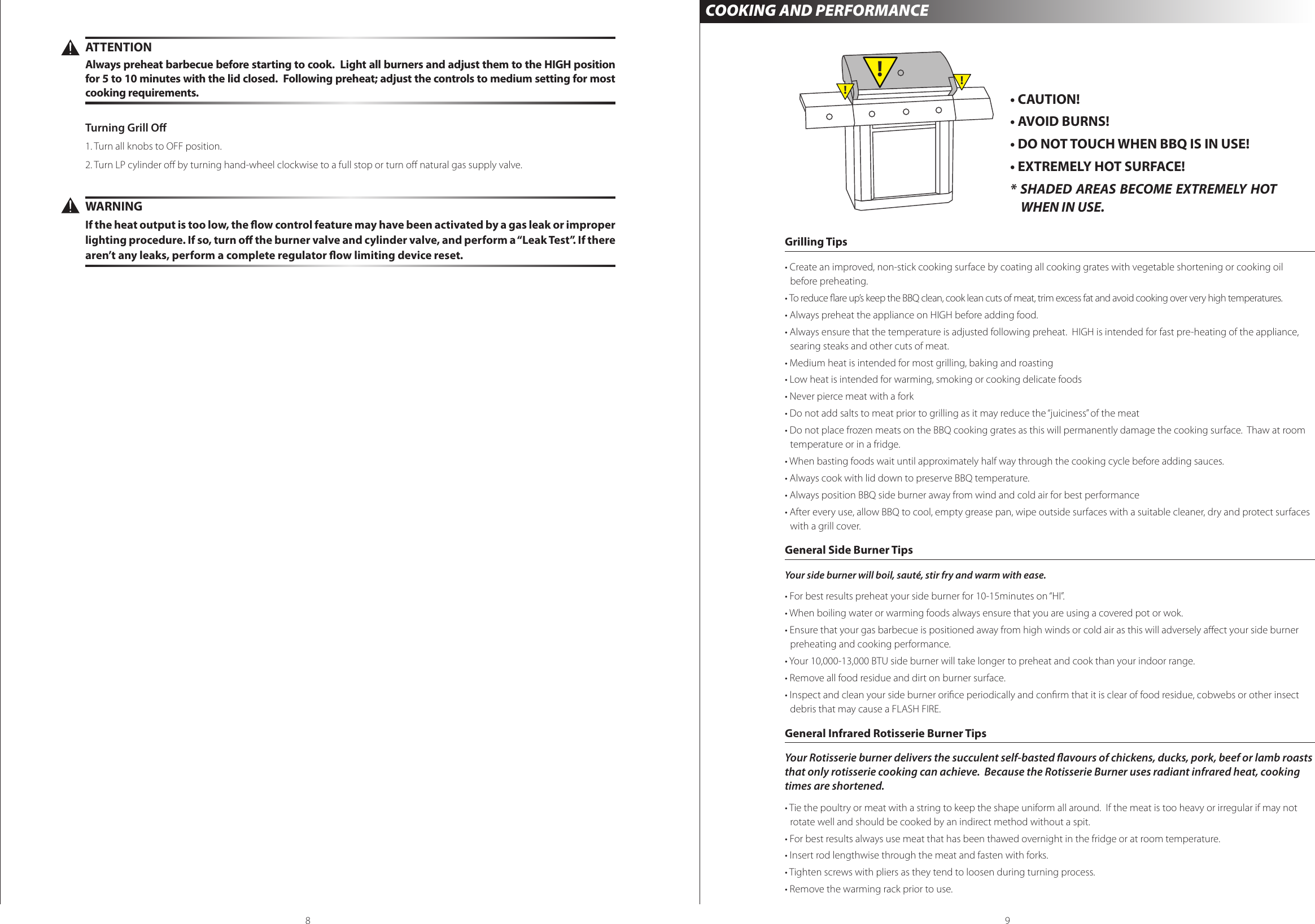 Page 6 of 11 - Master-Chef Master-Chef-280-Users-Manual-  Master-chef-280-users-manual