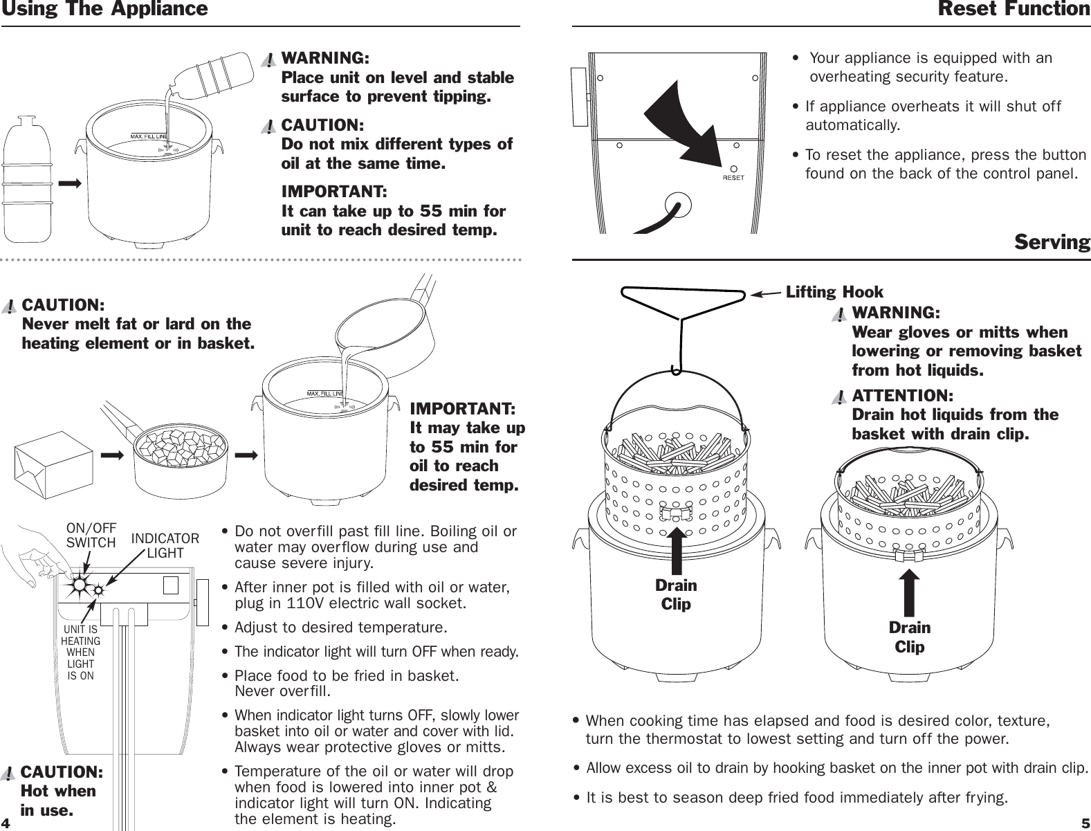 Page 6 of 6 - Masterbuilt Masterbuilt-20010306-Users-Manual- ETF, ETFT INSTRUCTIONS.QXP  Masterbuilt-20010306-users-manual