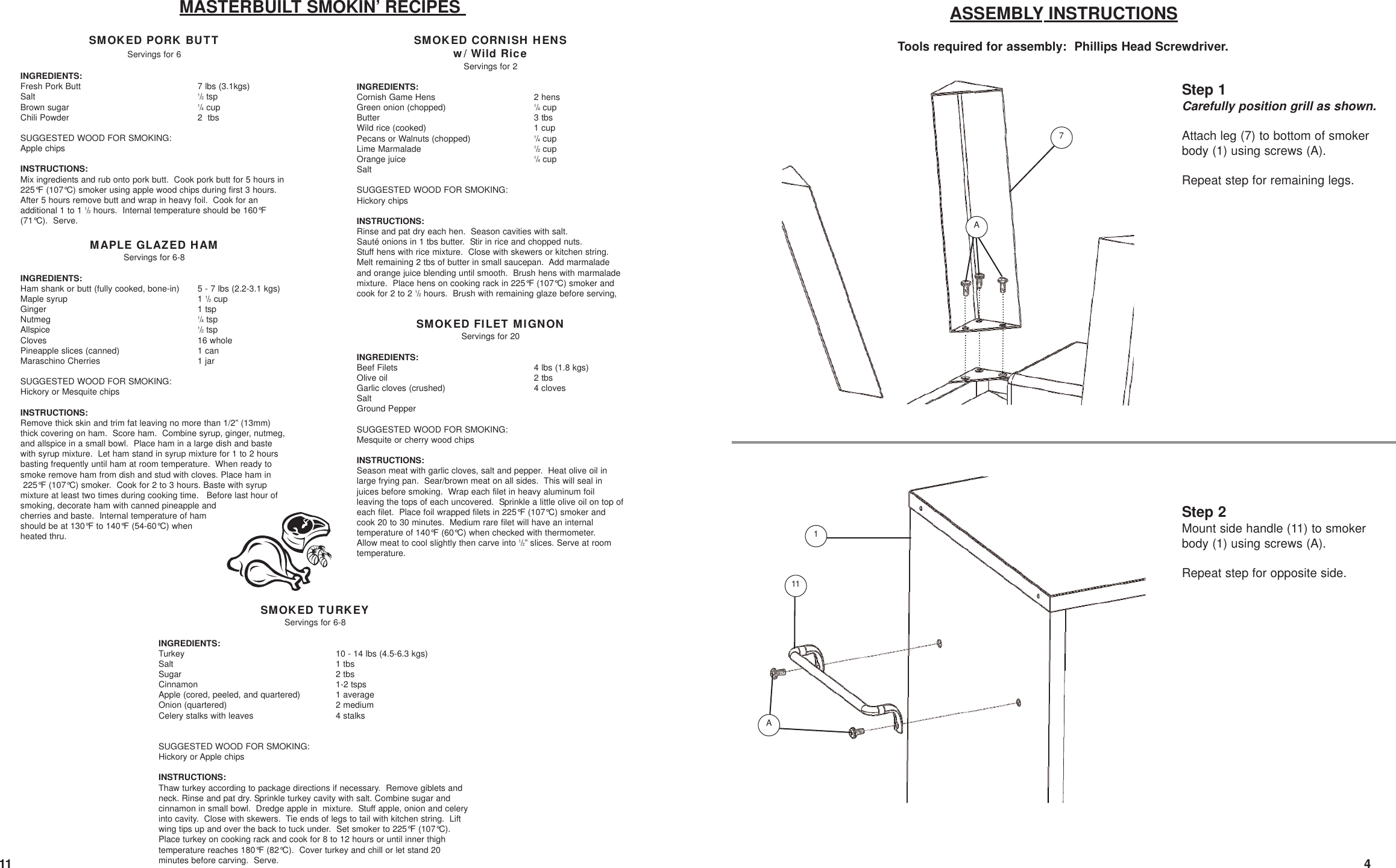 Page 5 of 8 - Masterbuilt Masterbuilt-20070210-Users-Manual- 090618 ESQ30B2 Manual  Masterbuilt-20070210-users-manual