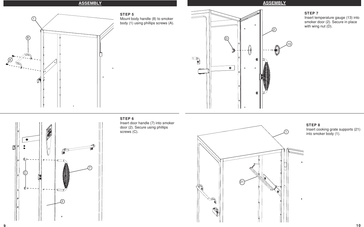 Page 6 of 11 - Masterbuilt Masterbuilt-Propane-Smoker-20051011-Users-Manual- 20051011_GS40S_IM_041811JH  Masterbuilt-propane-smoker-20051011-users-manual