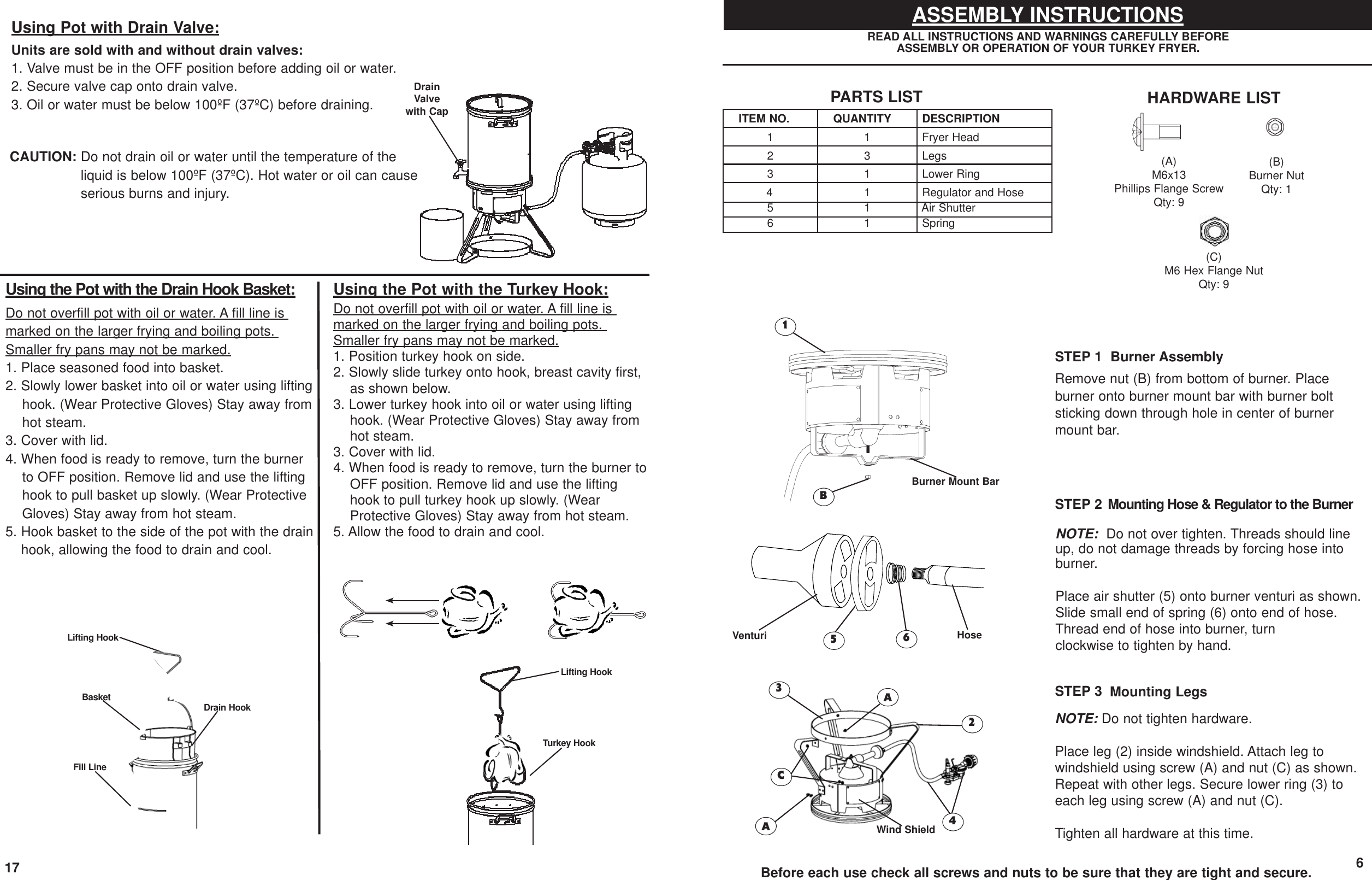 Masterbuilt Propane Turkey Fryer 20020107 Users Manual 20020209_GTFKDA ...