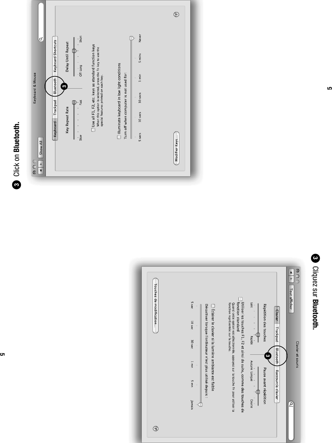  Click on Bluetooth.53 Cliquez sur Bluetooth.35