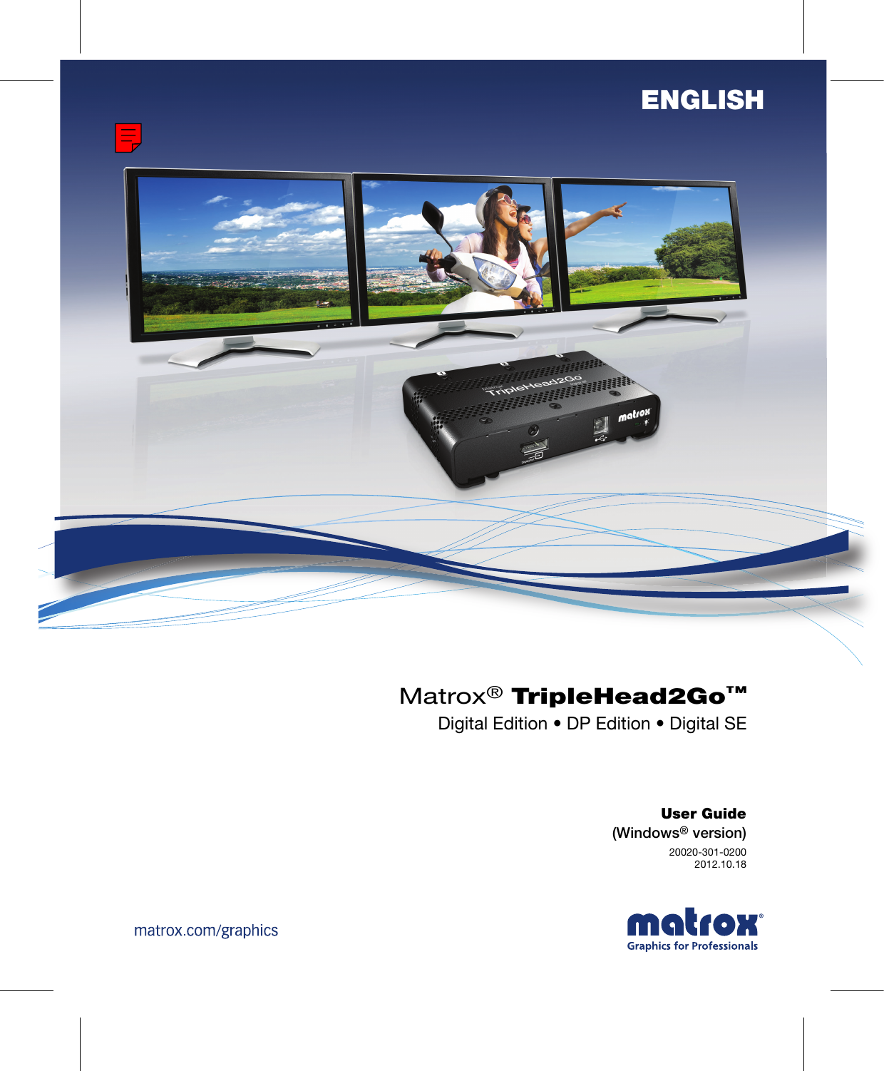 matrox triplehead2go external monitor video controller