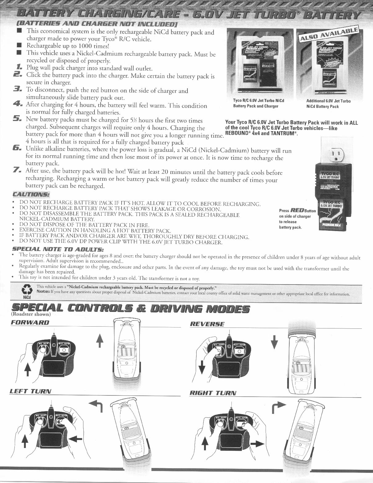 Toy Car Transmitter User Manual