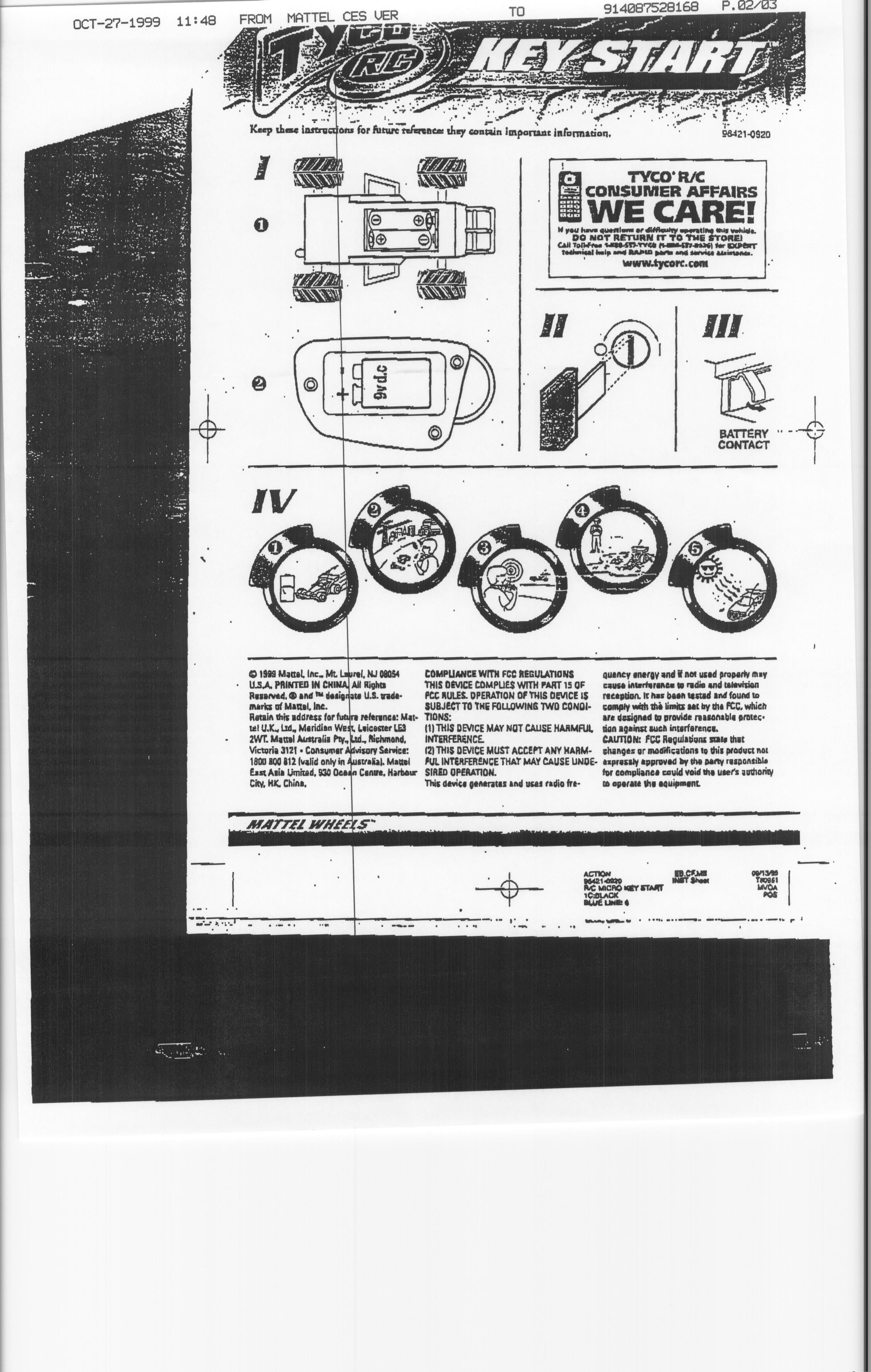 Toy Remote Control User Manual