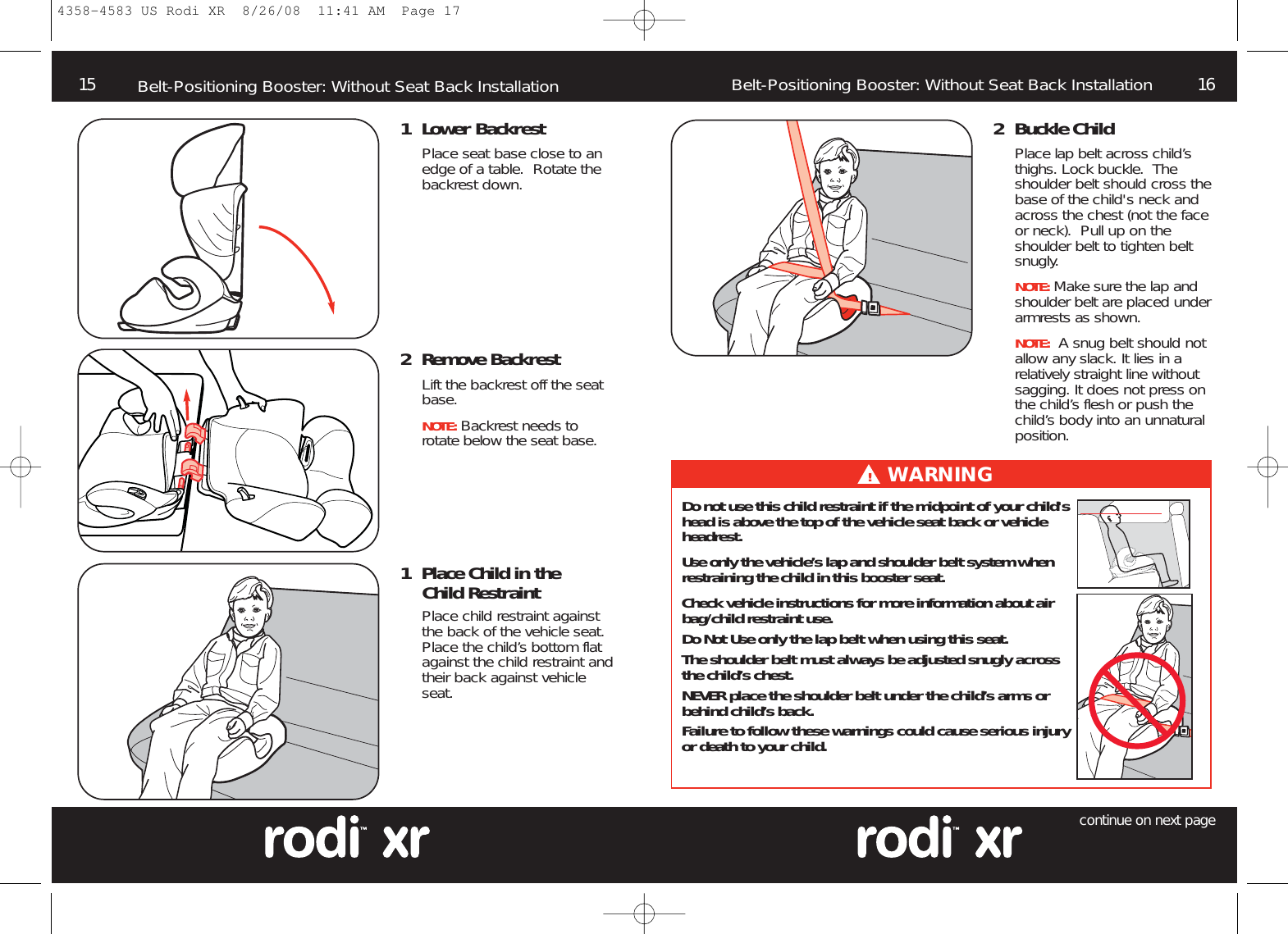 Page 9 of 12 - Maxi-Cosi Maxi-Cosi-4358-4583-Users-Manual-  Maxi-cosi-4358-4583-users-manual