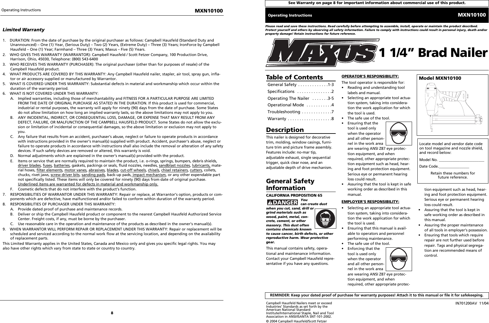 Page 1 of 4 - Maxus Maxus-Mxn10100-Users-Manual- 701200_1104  Maxus-mxn10100-users-manual
