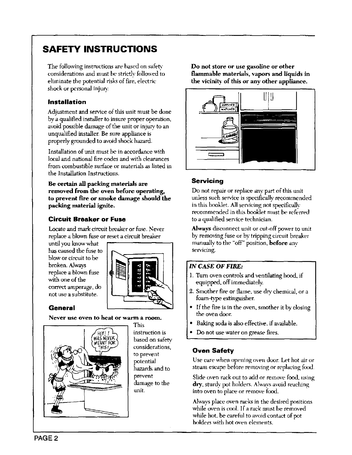 Maytag CWE4800ACB User Manual OVEN Manuals And Guides L0502584