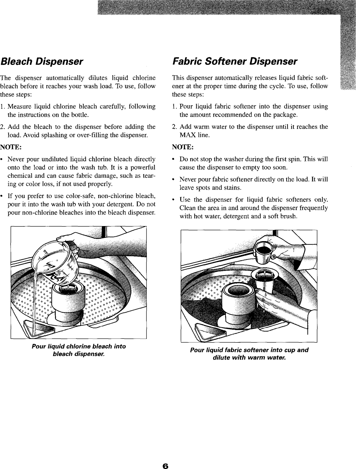Page 7 of 12 - Maytag LAW9406AAE User Manual  WASHER - Manuals And Guides L0903738