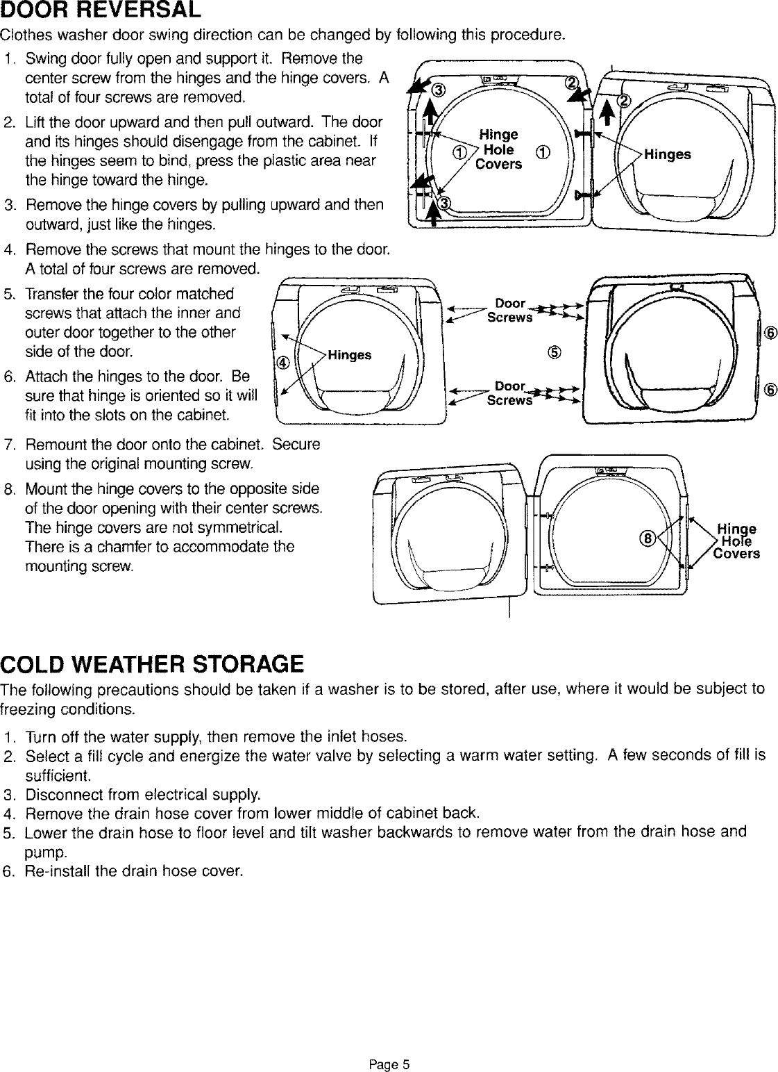 Page 6 of 7 - Maytag MAH5500BWQ User Manual  WASHER - Manuals And Guides L0503006