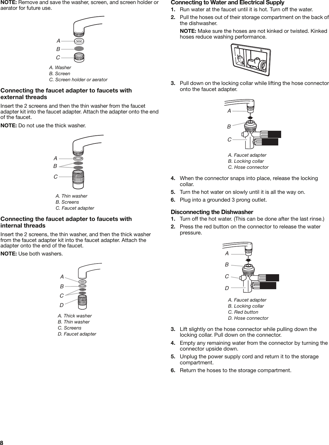 Maytag Dishwasher W10240116a Users Manual