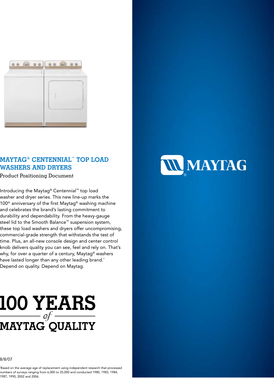 Page 1 of 6 - Maytag Maytag-Maytag-Washer-Dryer-Med-Users-Manual-  Maytag-maytag-washer-dryer-med-users-manual