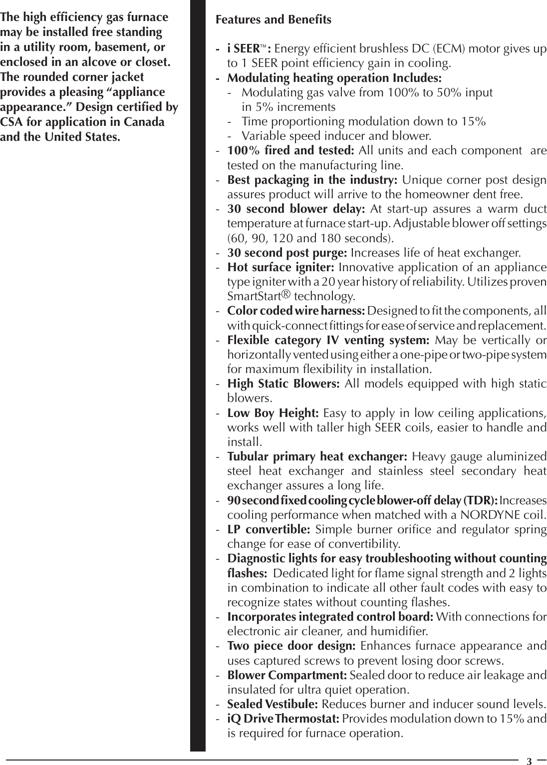Page 3 of 8 - Maytag Maytag-Pgc2Mq-Iq-Drive-Maytag-M1200-97-Afue-Modulating-Gas-Furnace-Technical-Literature- Maytag-pgc2mq-iq-drive-maytag-m1200-97-afue-modulating-gas-furnace-technical-literature