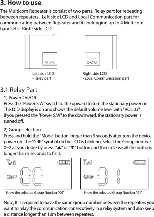 Maytel Mr 900 Multicom Repeater 900 User Manual