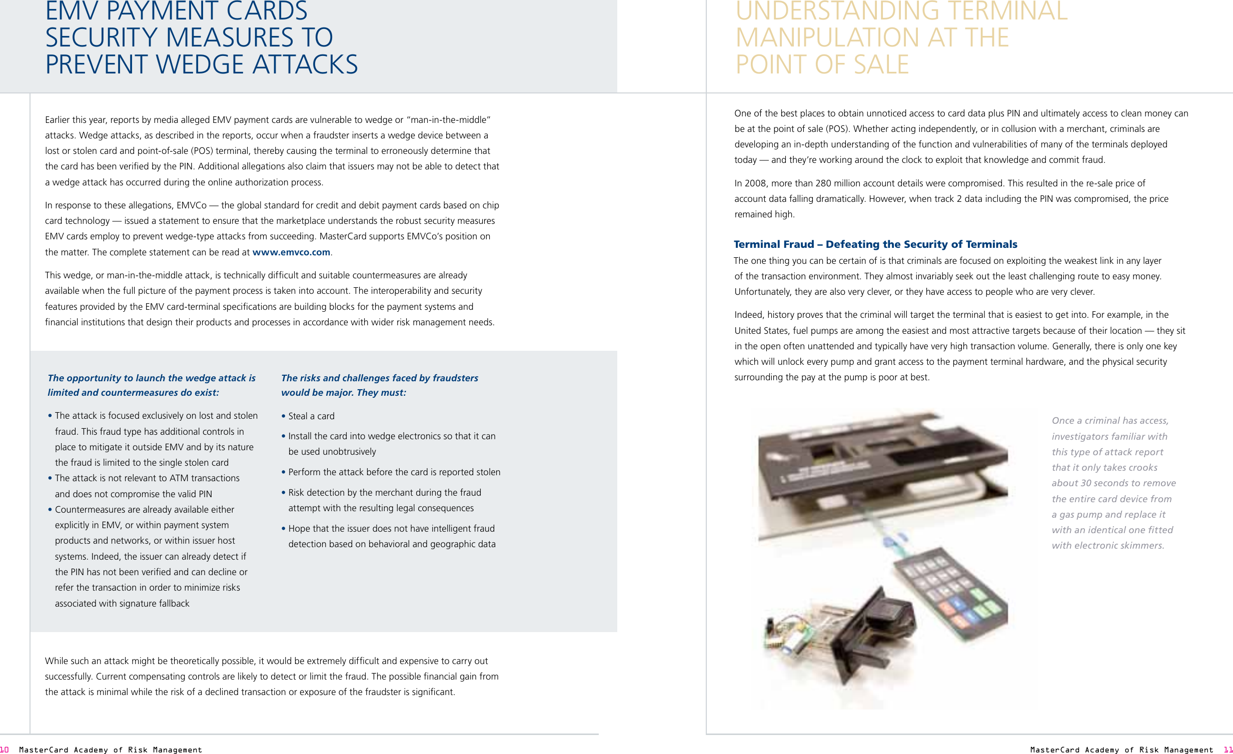 Page 4 of 4 - Managing Fraud With EMV