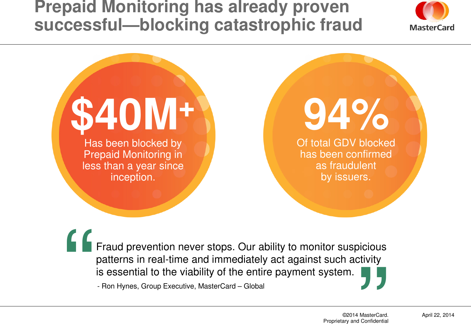 Page 5 of 9 - MasterCard Presentation Prepaid-Monitoring-Presentation-2014